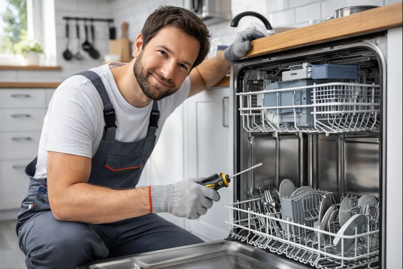 Bulaşık makinesi kontrolü